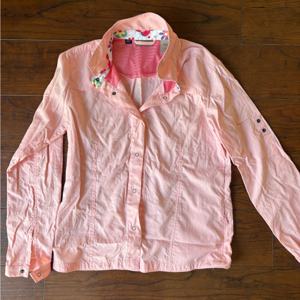 REI Kids Pink Sun UPF 50 Jacket